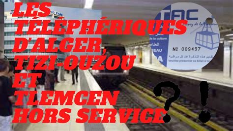 Les T L Ph Riques Dalger Tizi Ouzou Et Tlemcen Hors Service Pendant