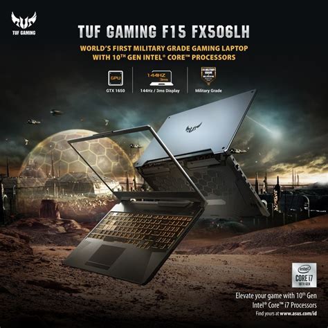 Jual Asus Tuf Gaming F15 Fx506lhb I565b6t O11 Kota Medan Itgarageid Tokopedia