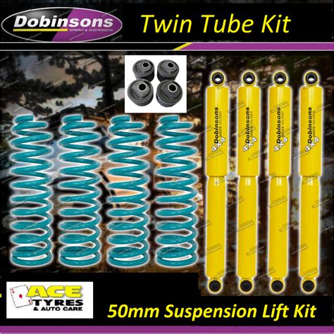 Dobinsons Twin Tube Suspension Kit Patrol Gq Gu Wagon Mm Fit Out