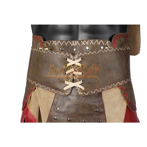 God Of War Ragnarok Kratos Cosplay Costume Top Level