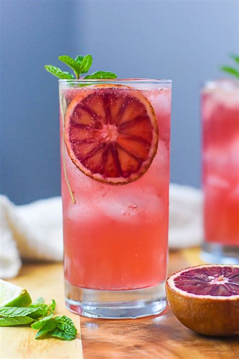 The Best Blood Orange Gin And Tonic Dash Of Jazz