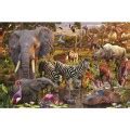 Puzzle Pi Ces Animaux Du Continent Africain Jeux Et Jouets