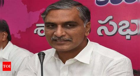 Telangana Finance Minister T Harish Rao Elected As New President Of All