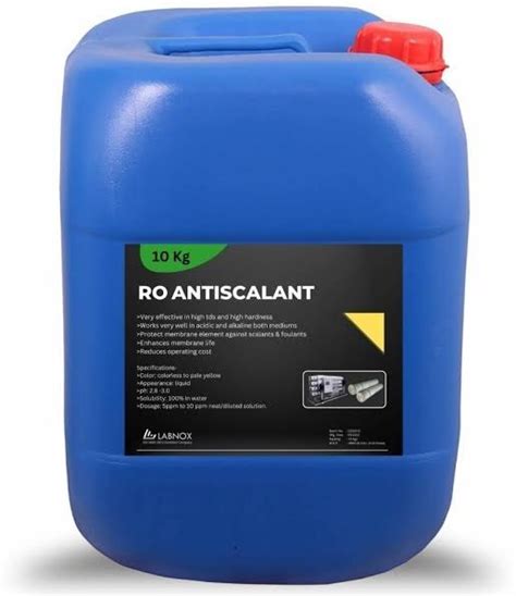 Ro Antiscalant Chemical Packaging Type Can Grade Standard