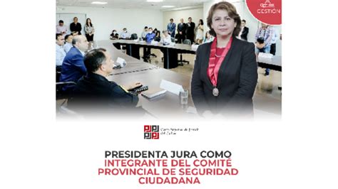 Presidenta De La Corte Superior Del Callao Juramenta Como Integrante