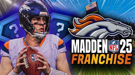 Bo Nix Makes His Nfl Debut Madden Denver Broncos Franchise Ep