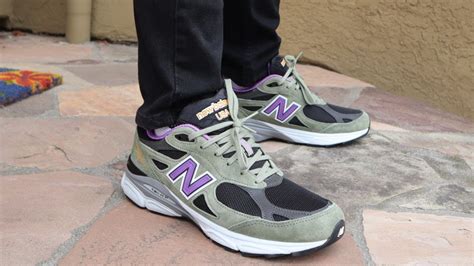 New Balance Teddy Santis Made In Usa V Olive Leaf Black Purple