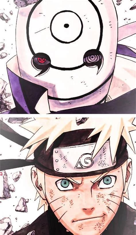 Uchiha Obito versus Uzumaki Naruto