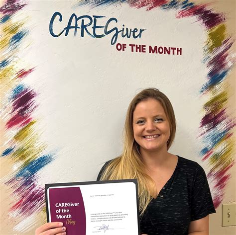 Honoring Our May 2022 Caregiver Of The Month