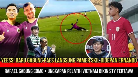 Kejutan Pagi Ini Aksi Maarten Paes Bikin Ernando Ari Takjub Rafael