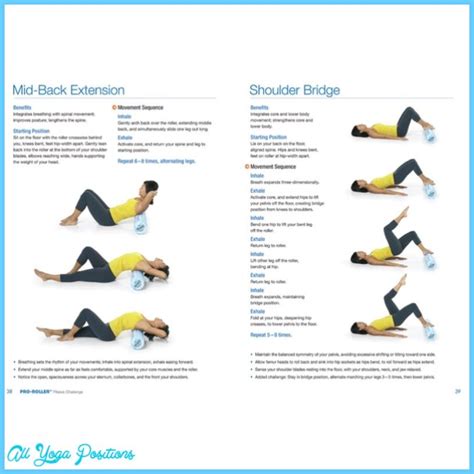 Pilates Foam Roller Exercises - AllYogaPositions.com