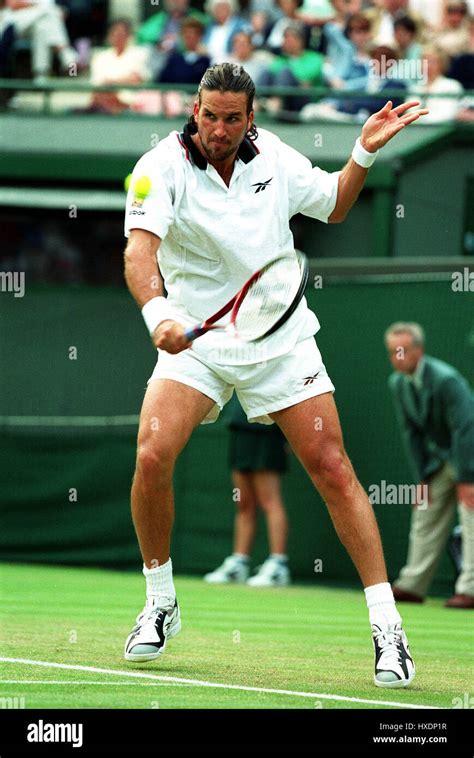 PATRICK RAFTER WIMBLEDON 1999 24 June 1999 Stock Photo - Alamy