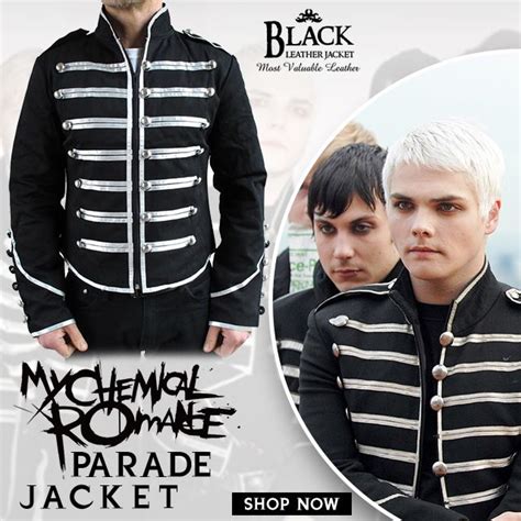 Black Parade Jacket My Chemical Romance Jacket Black Parade Jacket My Chemical Romance