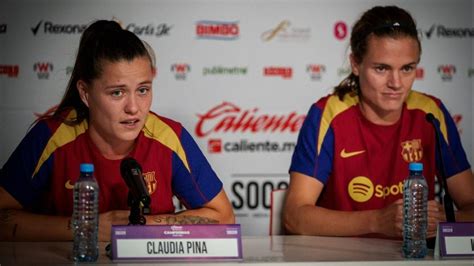 Fc Barcelona Femenino Claudia Pina M Xico Tiene Una Liga Muy