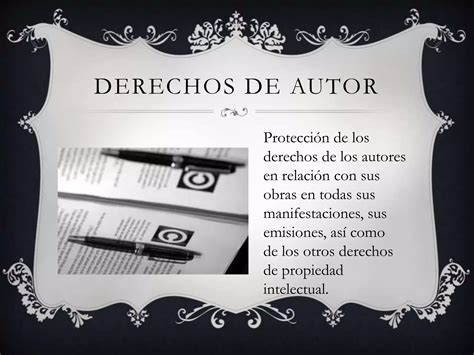 Ley Federal Del Derecho De Autor Ppt Descarga Gratuita