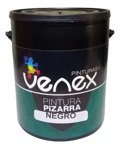 Pintura Pizarra Negra Caucho Mate Negro Clase A Galon Mercadolibre