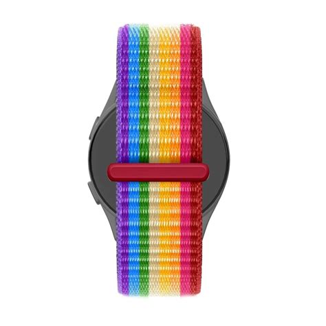 Withings Steel Hr Mm Nylon Loop Armband Regenbogen