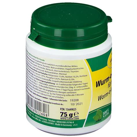 cd Vet Wurm o Vet forte für Hunde 75 g Shop Apotheke