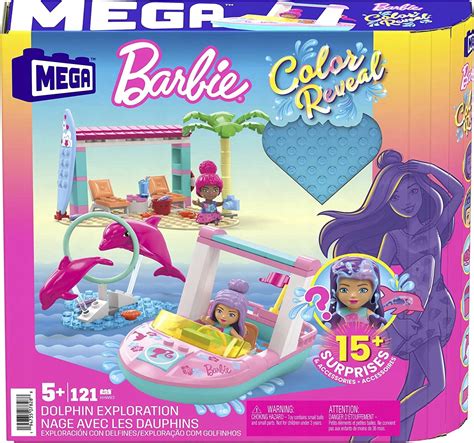 MEGA BLOKS KLOCKI BARBIE PRZYGODA Z DELFINAMI 12582555404 Allegro Pl