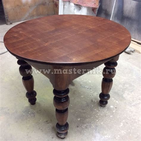 Реставрация столика в мастерской
