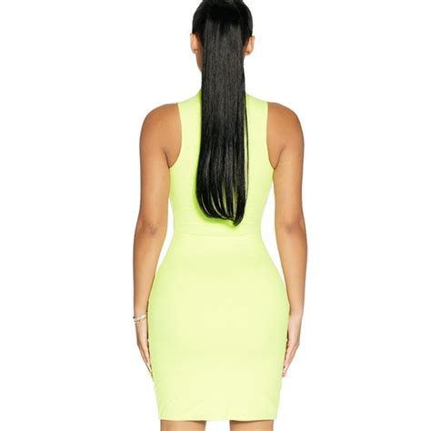 Naked Wardrobe Dresses Naked Wardrobe Stay Snatched Mini Dress In