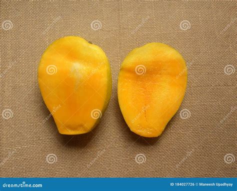 Cut Banganapalli Mangoes Stock Photo Image Of Banginapalli 184027726