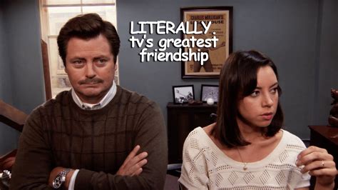 Ron And April Basically Being The Same Person For 10 Minutes Straight Parks And Recreation