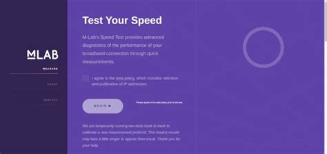 The M-Lab speed test - The ultimate speed test test