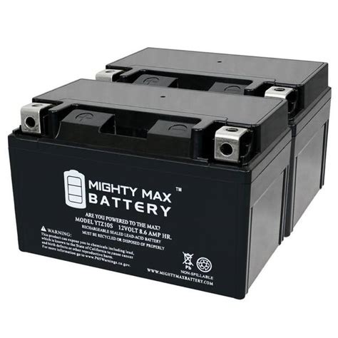 MIGHTY MAX BATTERY YTZ10S 12V 8 6AH 190CCA SLA AGM Motorcycle Battery