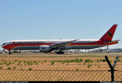 D2 TEJ TAAG Linhas Aereas De Angola Airlines Boeing 777 3M2ER Photo