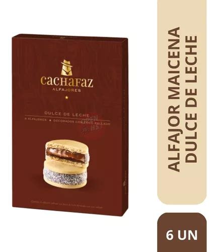 Alfajor Cachafaz Maicena Caja X Un