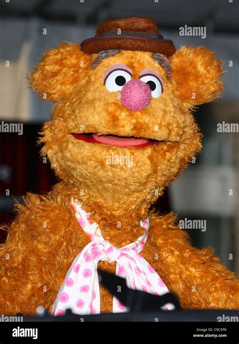 FOZZIE BEAR THE MUPPETS. WORLD PREMIERE HOLLYWOOD LOS ANGELES ...