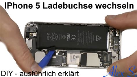 Iphone Ladebuchse Usb Lightning Mikro Wechseln Reparieren Anleitung