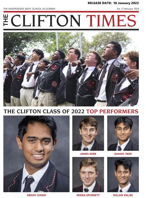 The Clifton Class Of 2022 Shines Again Famous Durban