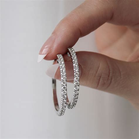 Hoops K Hvidguld Brillanter Dirks Jewellery Dirks Jewellery