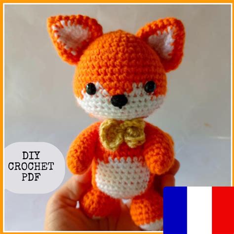 Modèle De Renard Amigurumi Au Crochet Projet De Jouet En Etsy