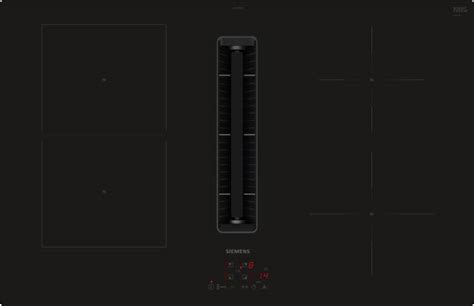Siemens ED 811 BS 16 E schwarz 80 cm Kochfelder Autark mit Dunstabzug