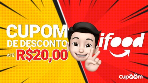 IFOOD CUPOM DE DESCONTO de SETEMBRO 2022 Até R 20 00 na sua compra