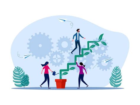 transformational leadership vector art icons  graphics
