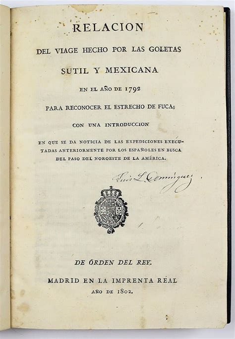 Relacion del viage hecho por las goletas Sutil y Mexicana en el año de