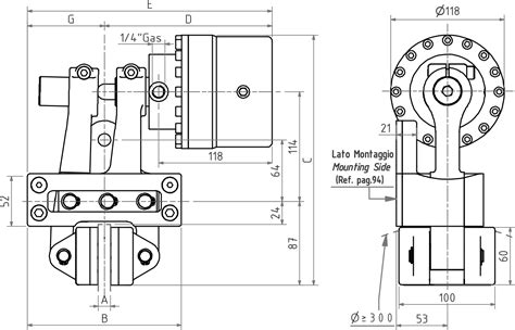 Hamulec Tarczowy Hydrauliczny Negatywny POH N033