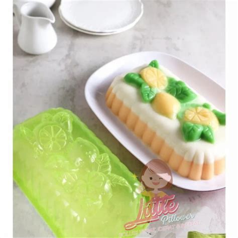 Jual Cetakan Buah Rectangular Cetakan Kue Bolu Kukus Agar Jelly