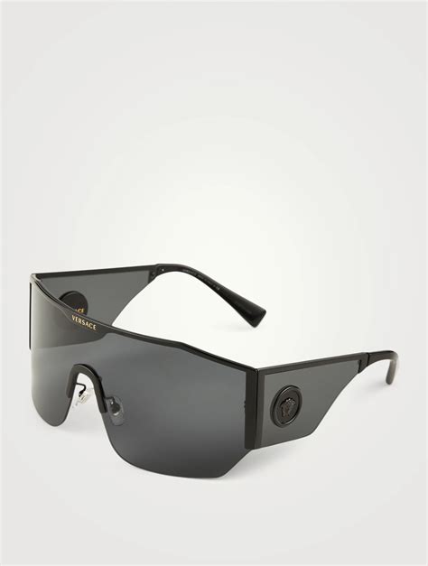 Versace Medusa Halo Shield Sunglasses Holt Renfrew