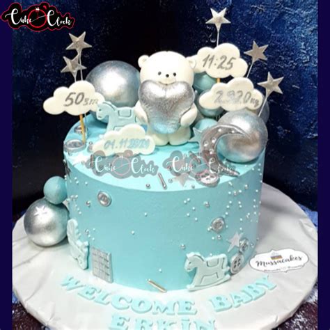 Welcome Baby Cake - Magnum Cakes - Best Customize Designer Cakes in Lahore