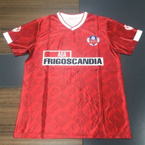 Helsingborgs IF Home 1991 Nordisk Retro Football Shirts