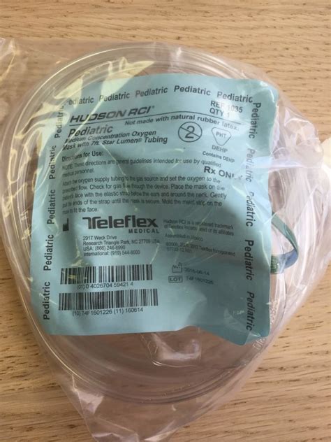 New Teleflex Medical Teleflex 1035 Hudson Rci Pediatric Medium