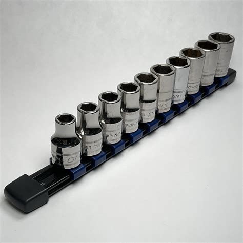 Snap On Pc Drive Point Metric Flank Drive Shallow Socket Set