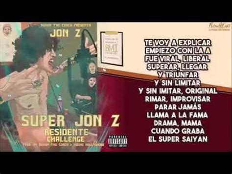 Las Vocales De Jon Z En En Letra 1 YouTube