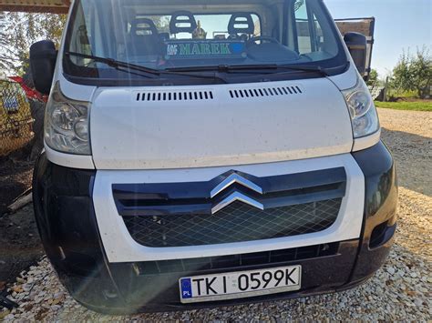 Kompletny przód citroen jumper boxer ducato lampy maska błotnik zderza