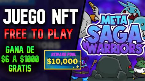 💥 Gana De 6 A 10 Gratis💥 Nuevo Juego Free To Play 2023 Juegos Nft